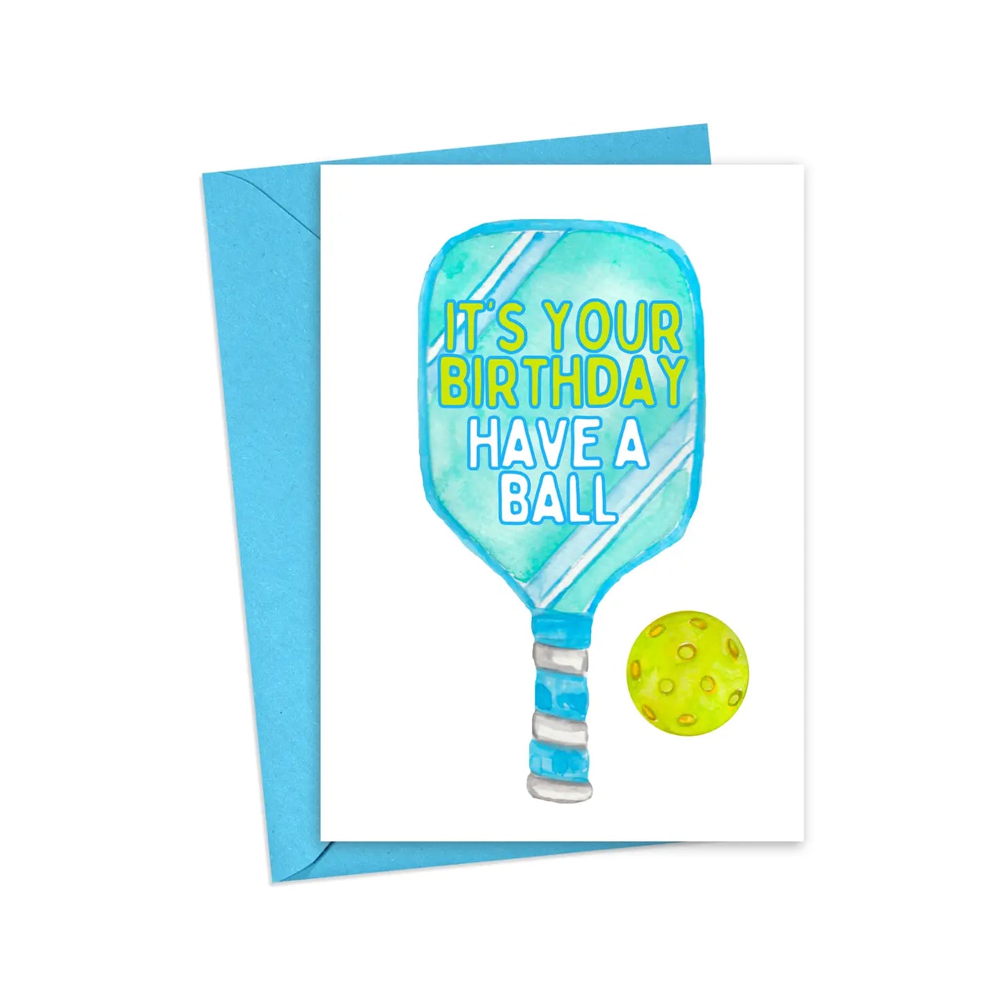 PICKLEBALL BIRTHDAY CARD