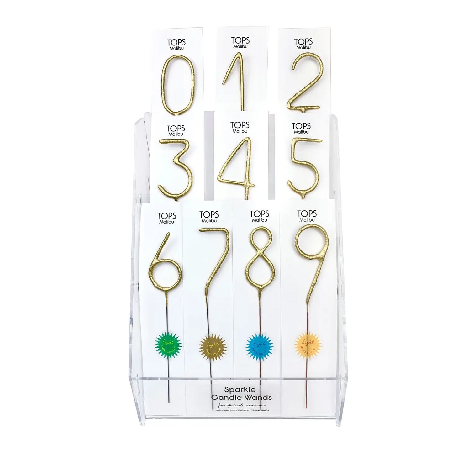 NUMBER SPARKLER WAND