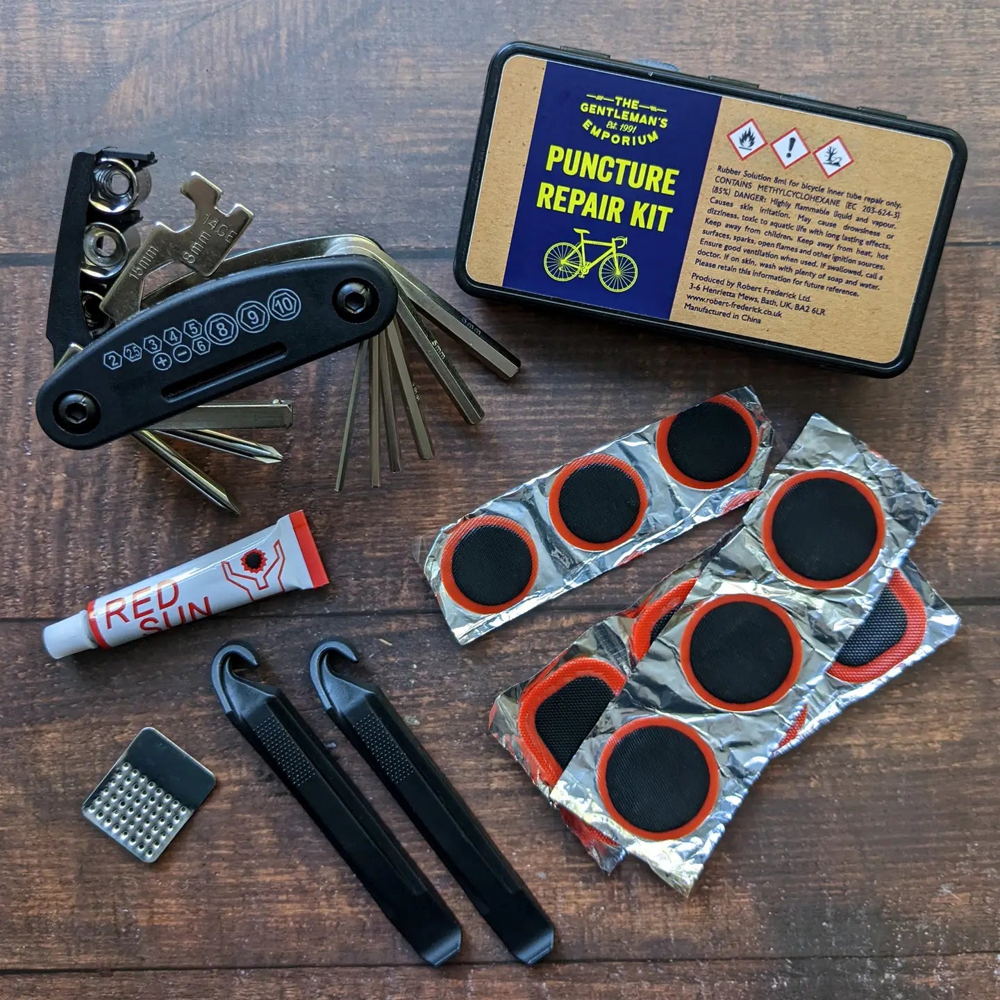 MEN'S BICYCLES TIN GIFT SET