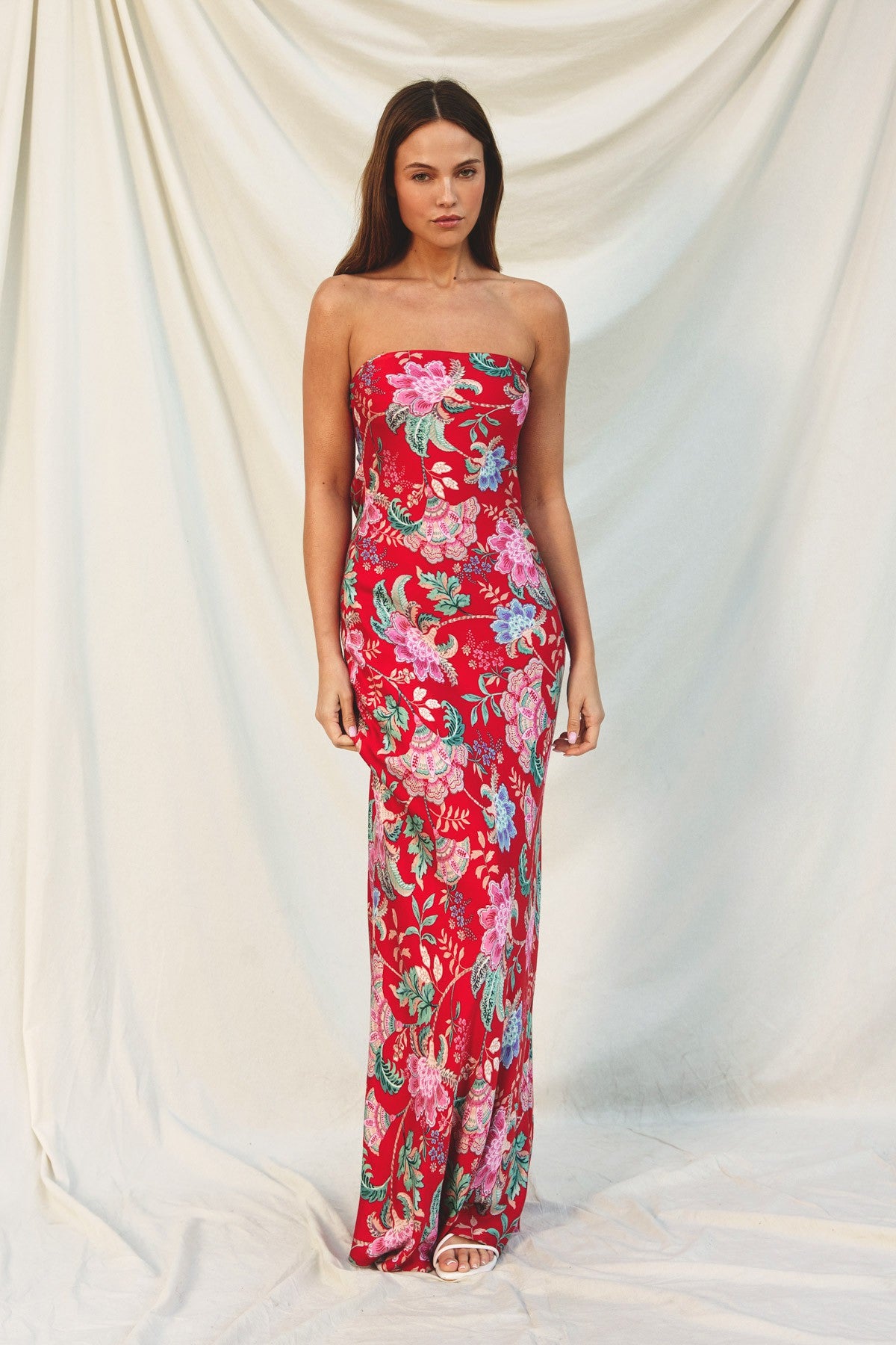 PAISLEY MAXI DRESS THREE PAISLEY MAXI DRESS THREE