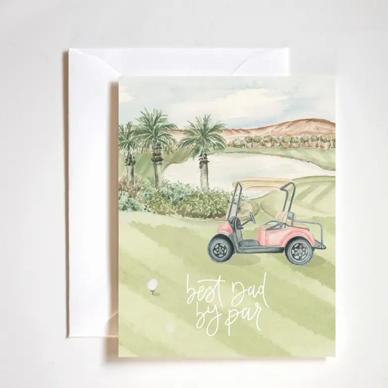 BEST DAD BY PAR FATHER'S DAY CARD