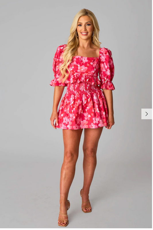 SALSA POSIES SKIRT - Buddy Love