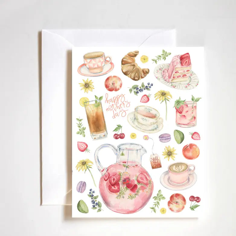 MOTHER'S DAY SPILL THE TEA CARD