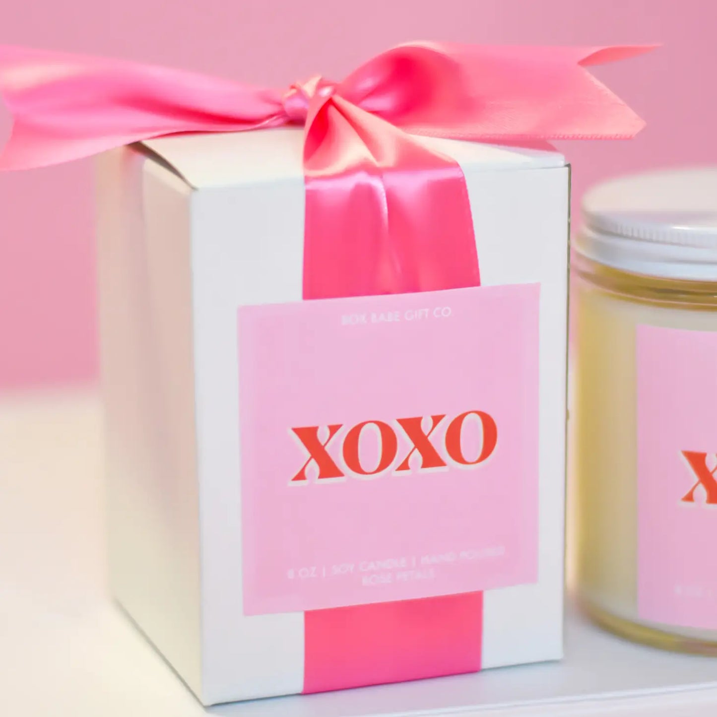 XOXO CANDLE + MATCHES GIFT SET
