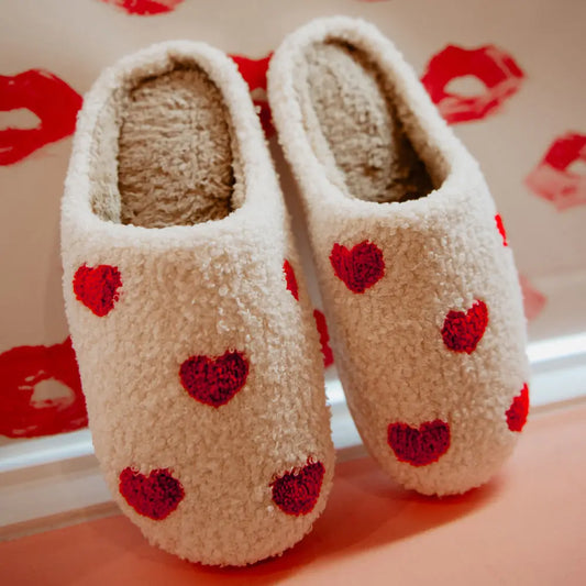 HEART SLIPPERS