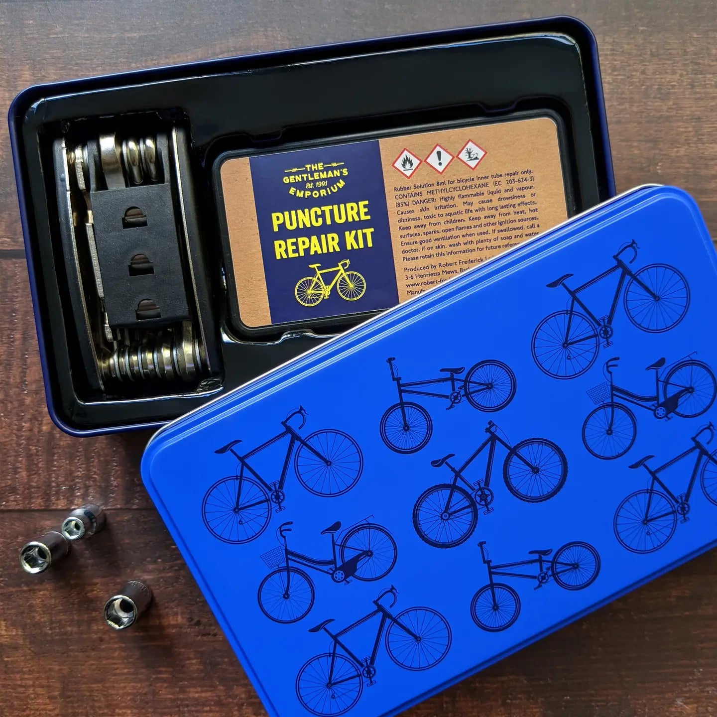 MEN'S BICYCLES TIN GIFT SET