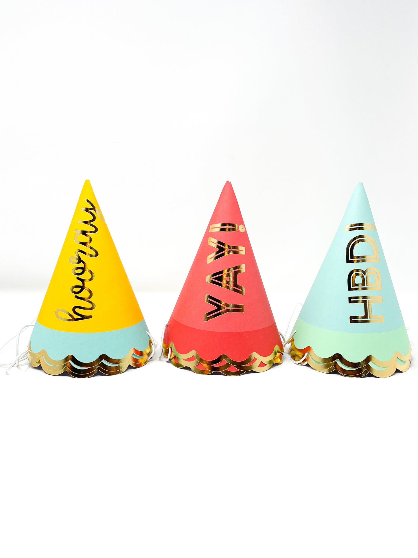 HIP HIP HOORAY PARTY HATS