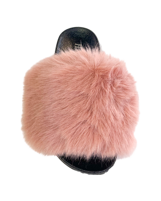 PINK FUZZY SLIDES