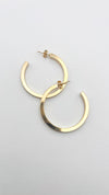 LARGE CHUNKY GOLD HOOPS
