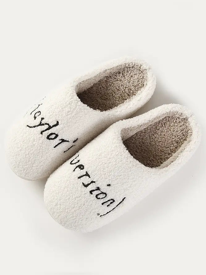 TAYLORS VERSION SLIPPERS