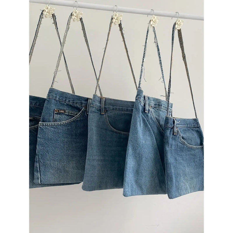 REPURPOSED DENIM PURSE