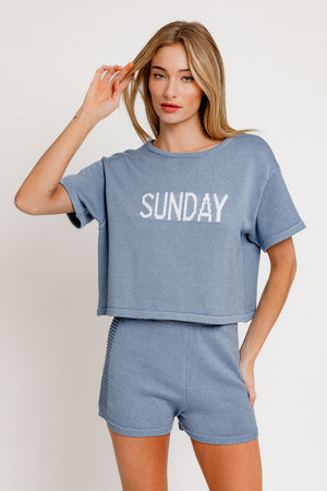 SUNDAY TOP (set sold separately)