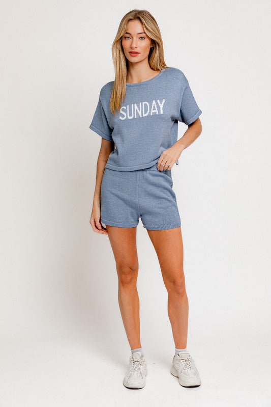 SUNDAY SHORTS (set sold separately)