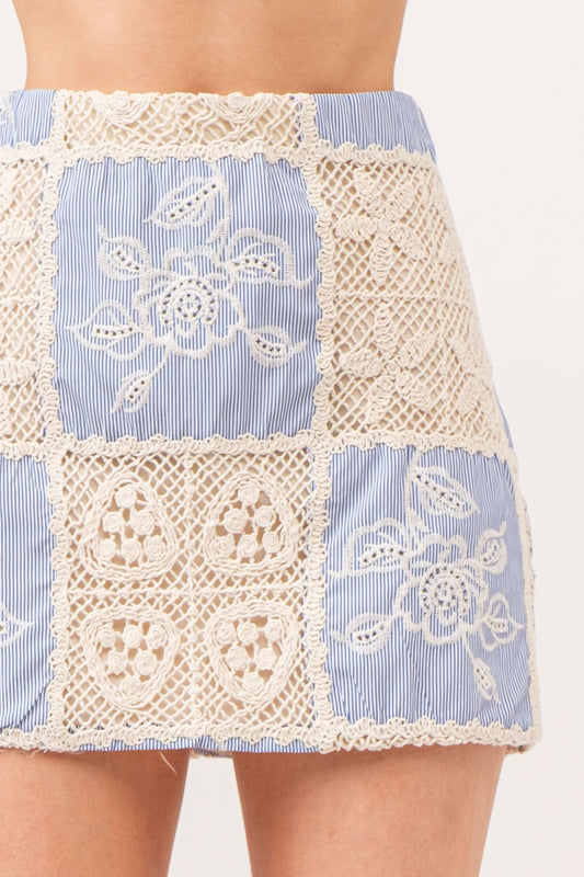 CARMINE SKIRT