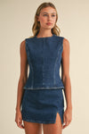 SOPHIA DENIM DRESS