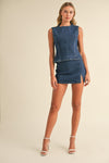 SOPHIA DENIM DRESS