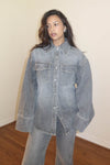 MICHELLE DENIM BUTTON DOWN