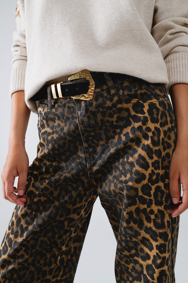 LEOPARD PANTS