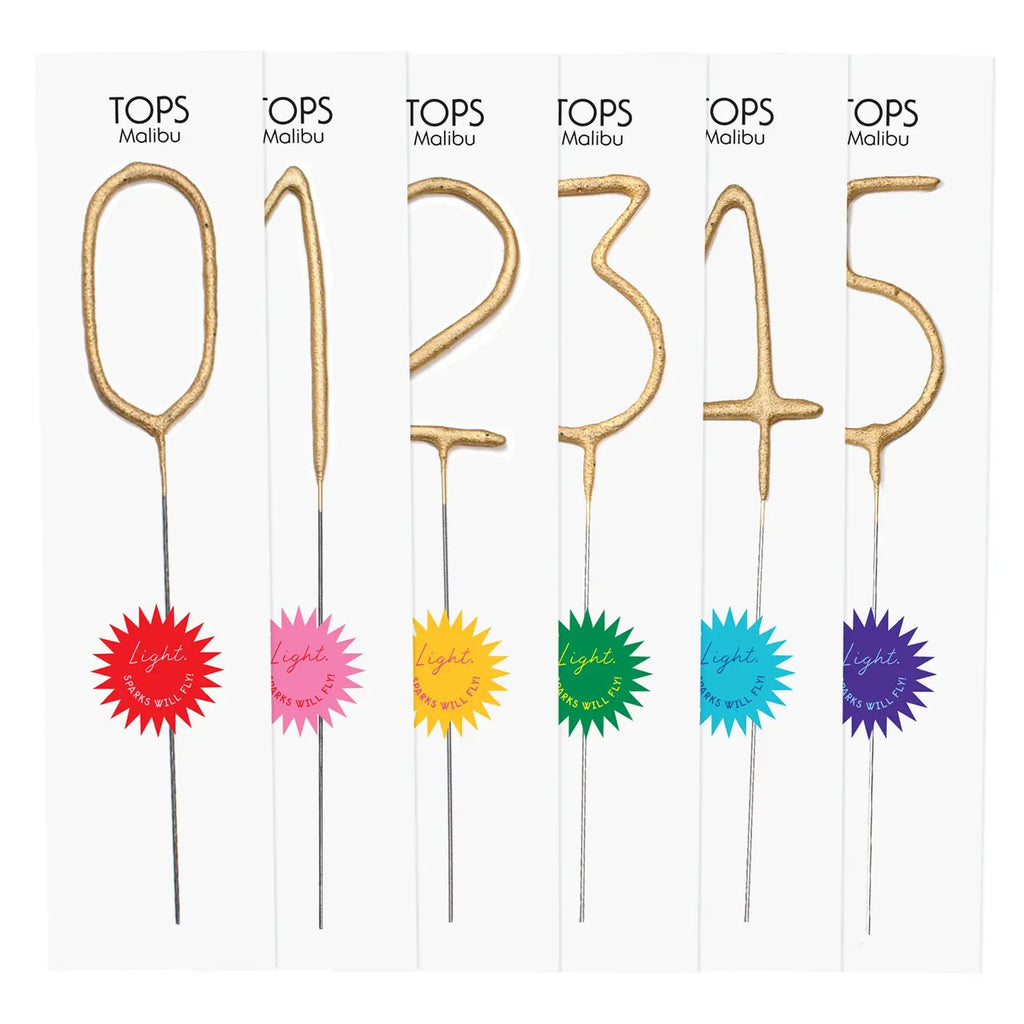 NUMBER SPARKLER WAND