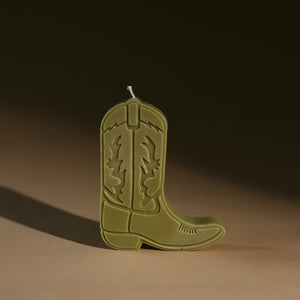 COWBOY BOOT CANDLE