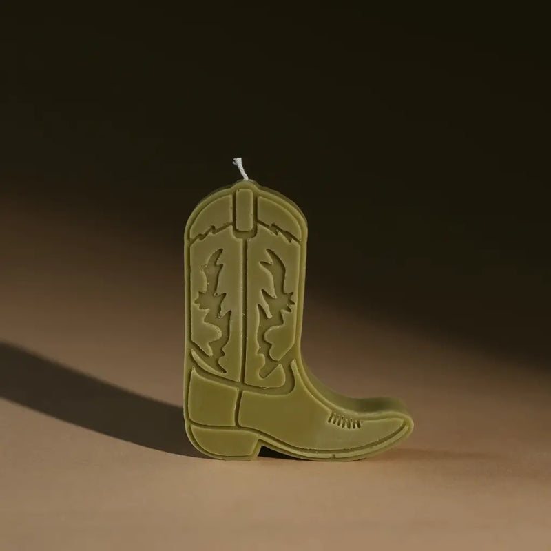 COWBOY BOOT CANDLE