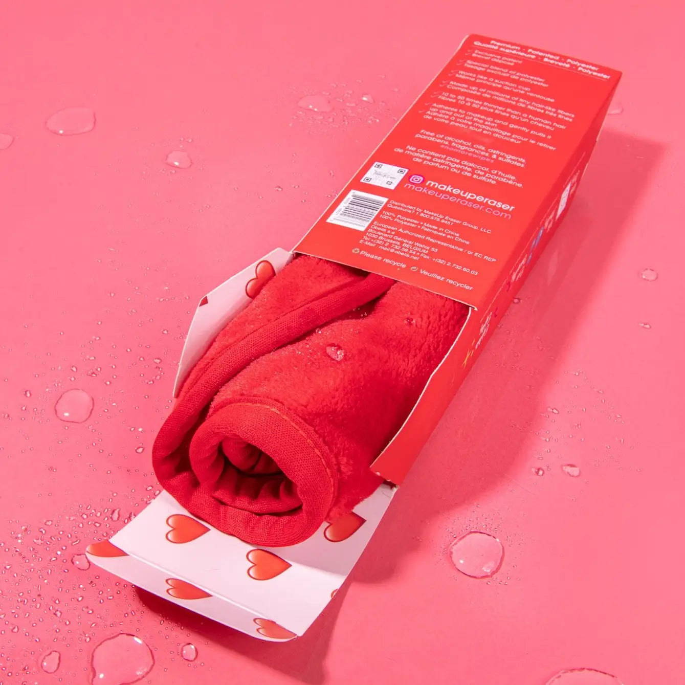 MAKE UP ERASER - RED