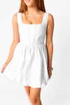 RAINE DRESS - WHITE