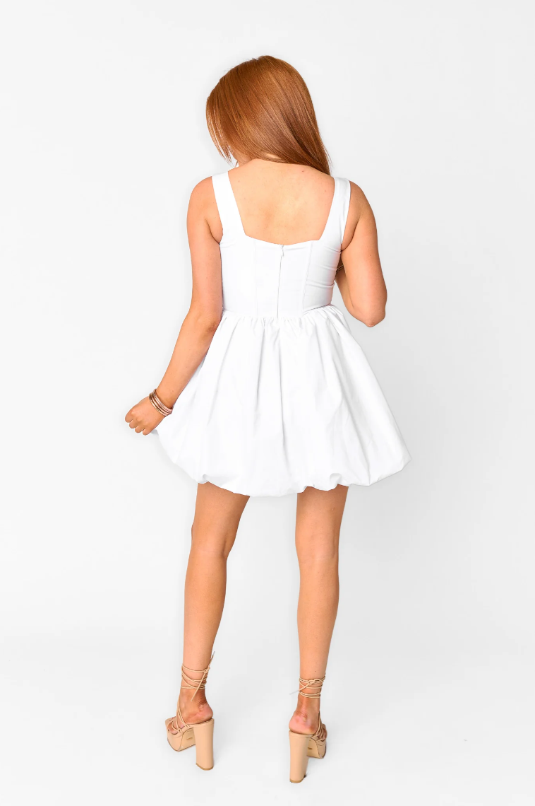 HEIDI DRESS - White