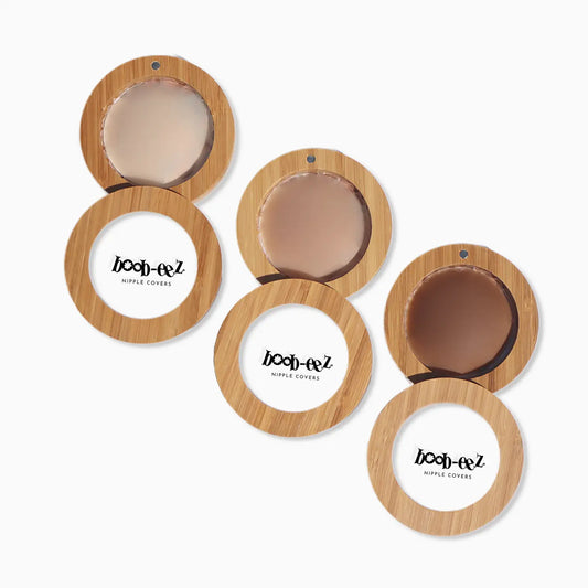 NIPPLE COVERS + BAMBOO CASE
