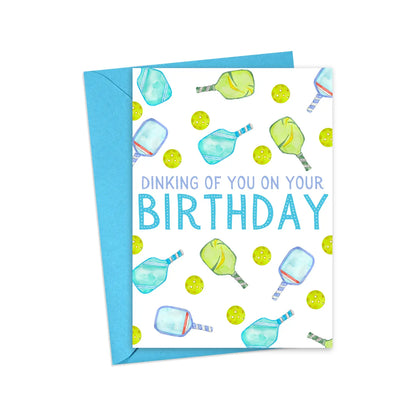 DINKING BIRTHDAY CARD