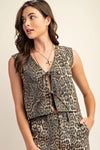 LEOPARD VEST