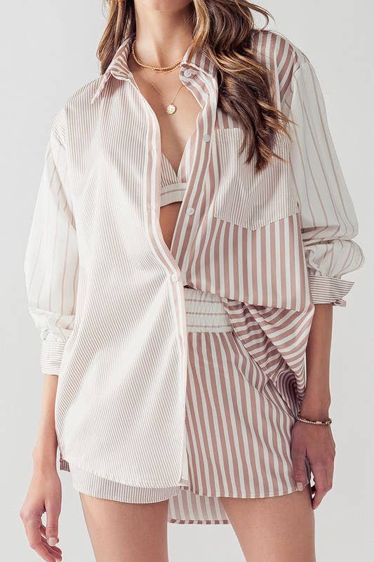 SHAYLA STRIPE 3PCS SET