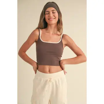 CAMI TOP - Chocolate