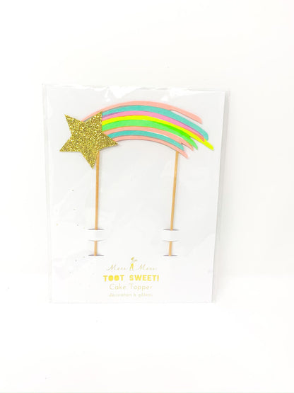 SHOOTING STAR CAKE TOPPER