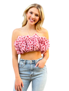 STRAPLESS HEART TOP (set sold separately)
