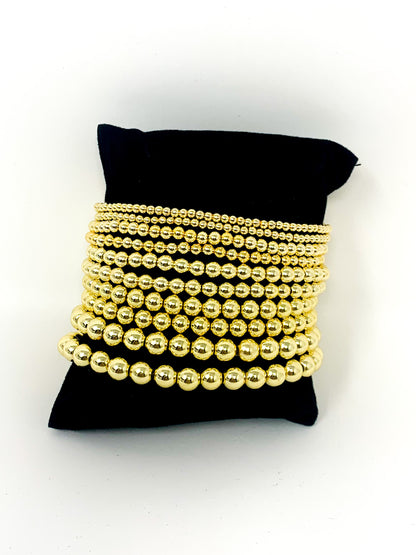 GOLD BEADED BRACELETS