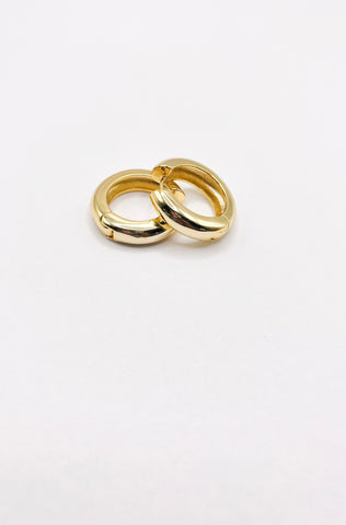 GOLD EDGED HOOPS