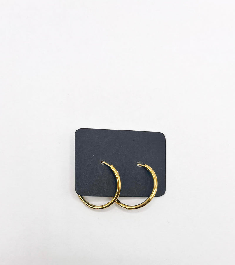 GOLD HOOPS